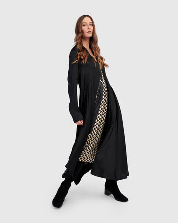 alembika-baroque-draped-dress-mix-maxi-kleid image 6