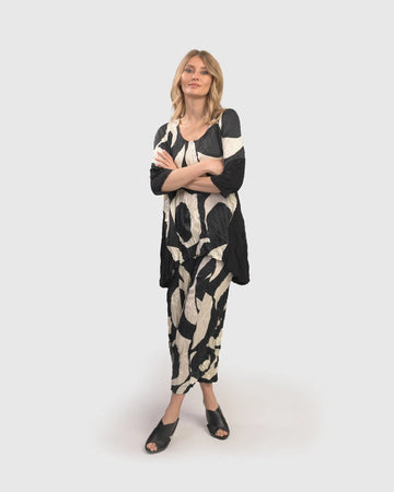 alembika-nina-pliss-tunika-top-creme image 2