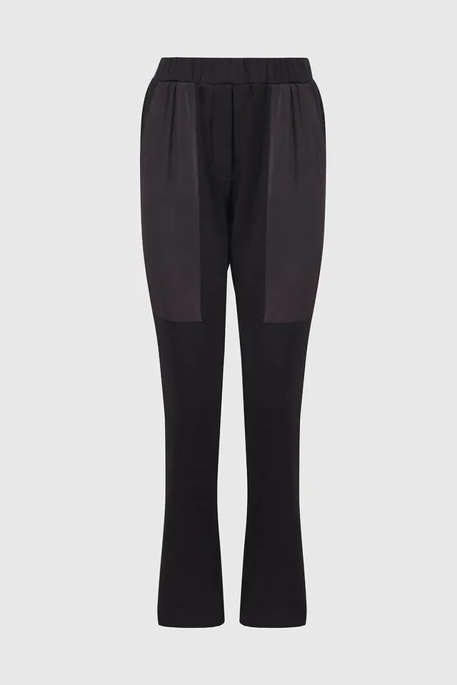 alembika-urban-pocket-pants-hose-black-brown image 1