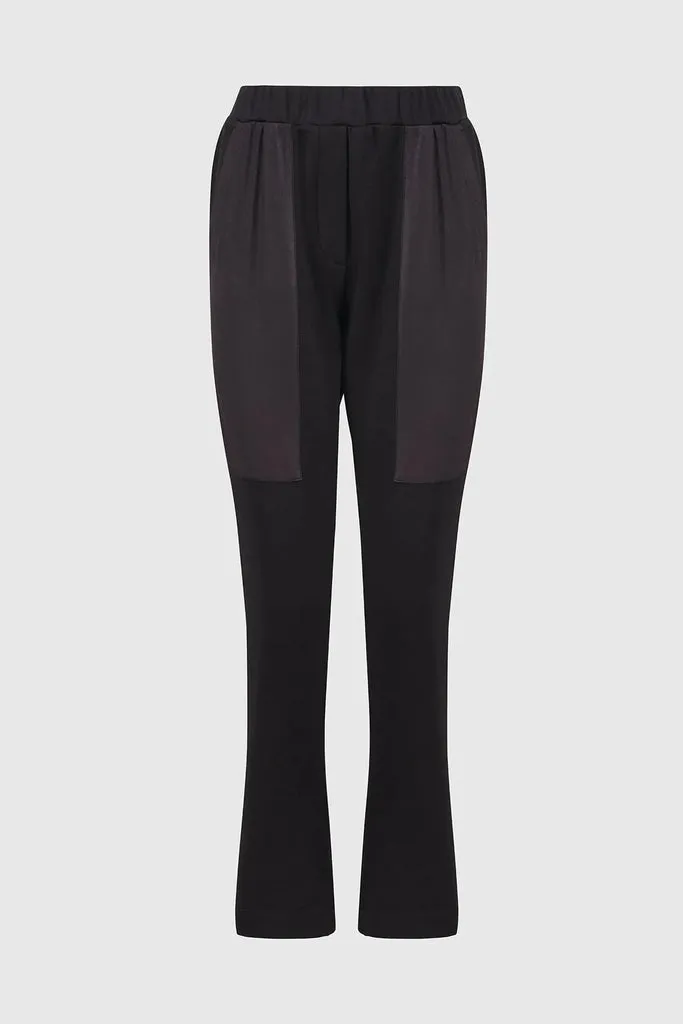 alembika-urban-pocket-pants-hose-black-brown image 1