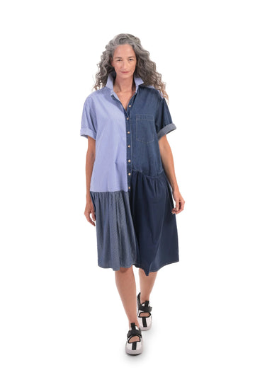 alembika-mixed-media-denim-kleid-sd212d-hemdblusenkleid-aus-denim-mix image 3