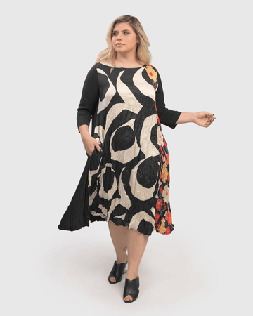 alembika-anca-pliss-kleid-cream image 6