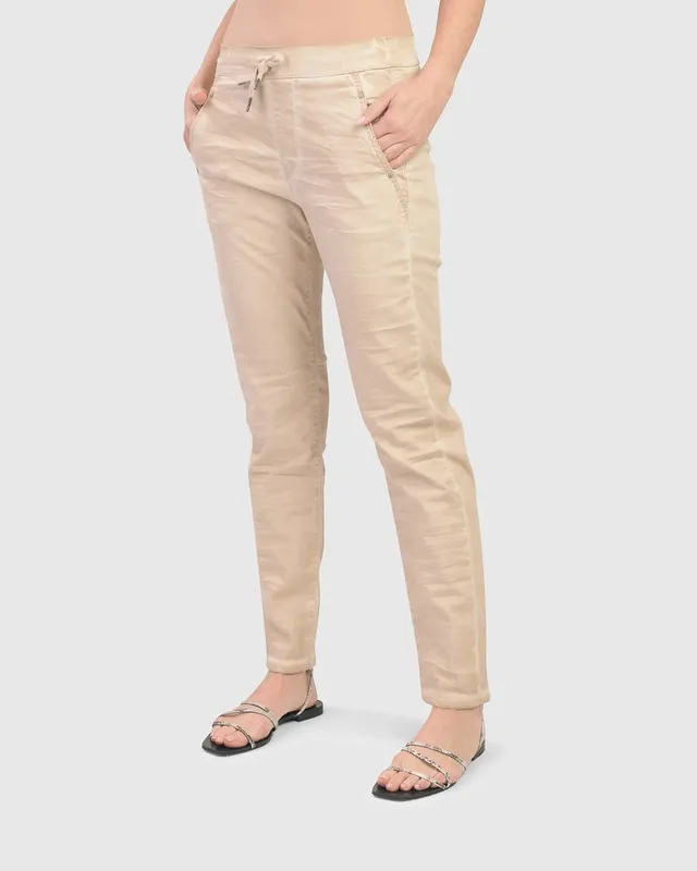 alembika-distressed-iconic-stretch-jeans-sand-wash-damen image 1