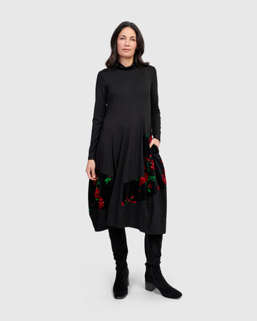 alembika-serenade-cocoon-dress-roses-cocoon-kleid image 3