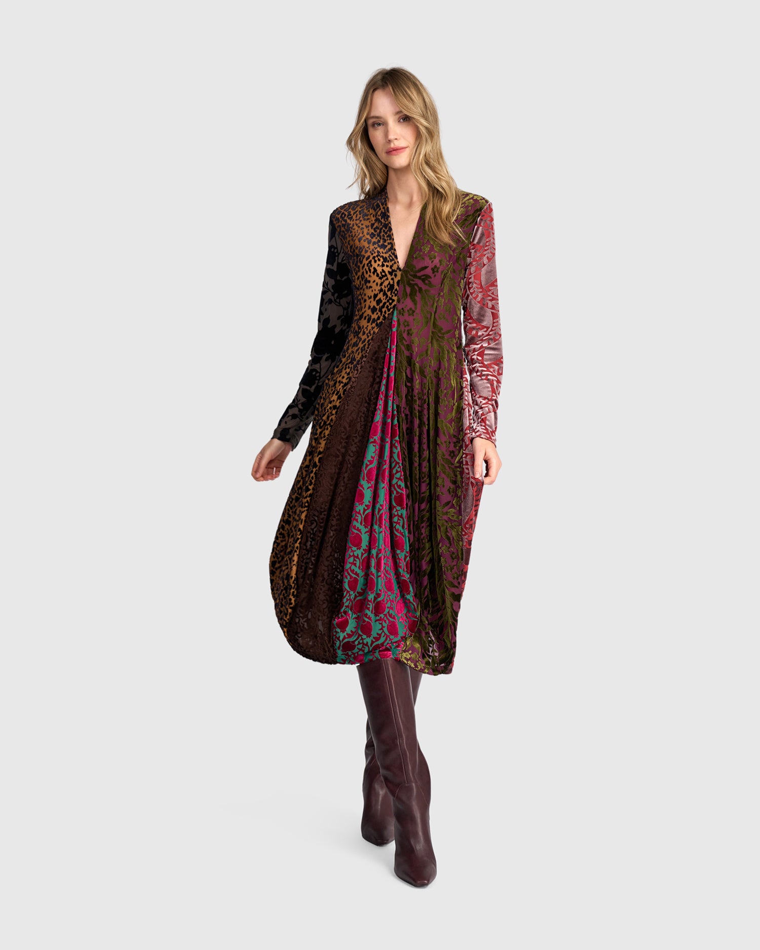 alembika-tapestry-cocoon-kleid-jewel-multi image 3