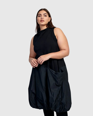 alembika-urban-spectre-rmelloses-kleid-black image 3