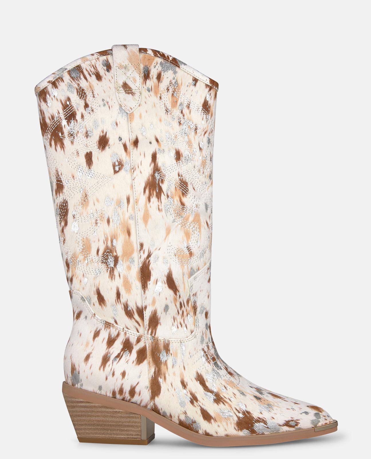 alma-en-pena-cowboy-boot-beige-5-cm image 2