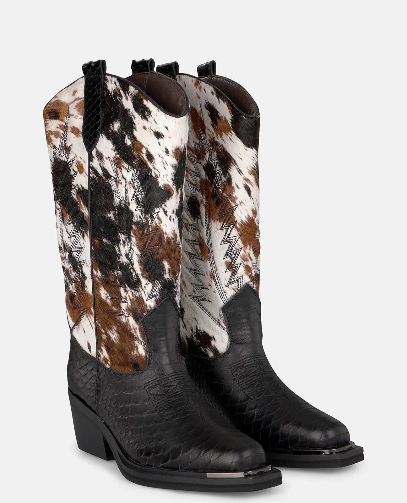 alma-en-pena-printed-half-boot-stiefelette-print-multicolor-6-cm-absatz image 2