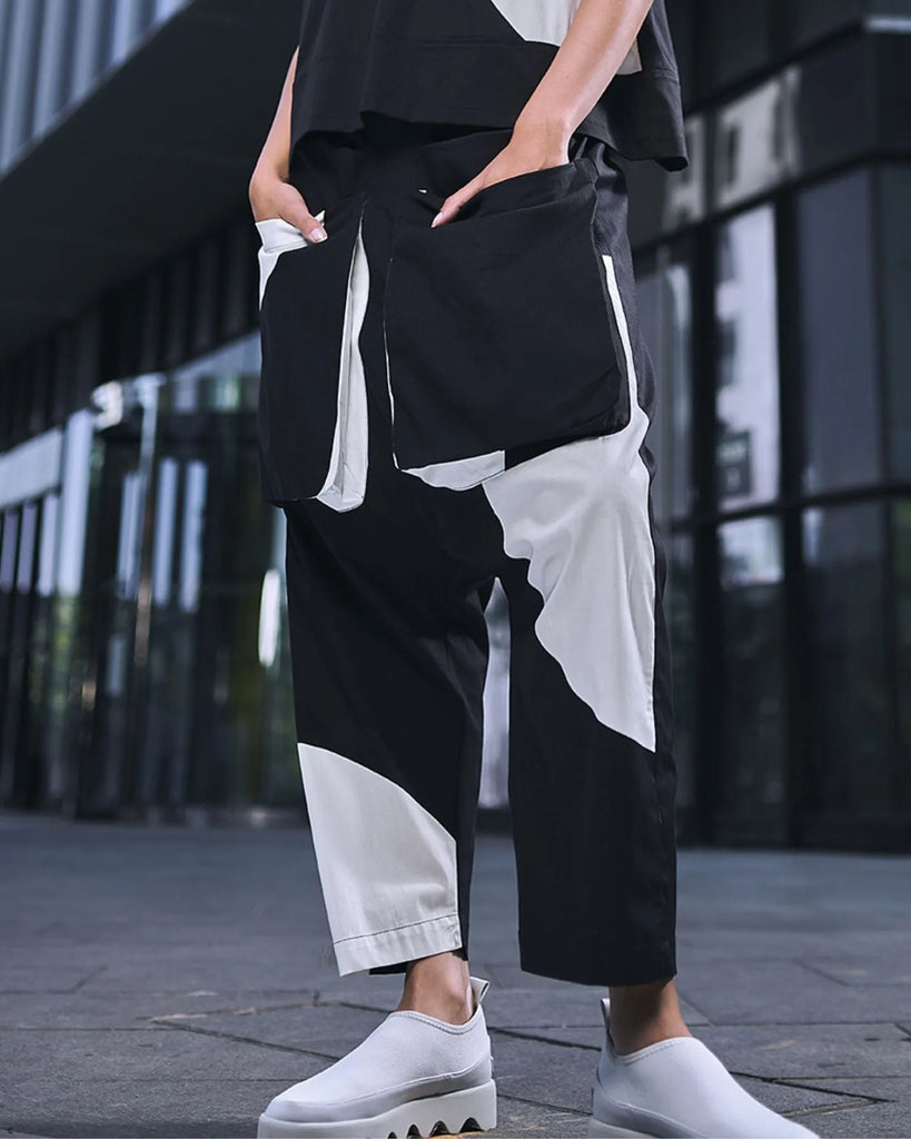 alembika-urban-lennon-pocket-pants-damen-hose-schwarz image 1