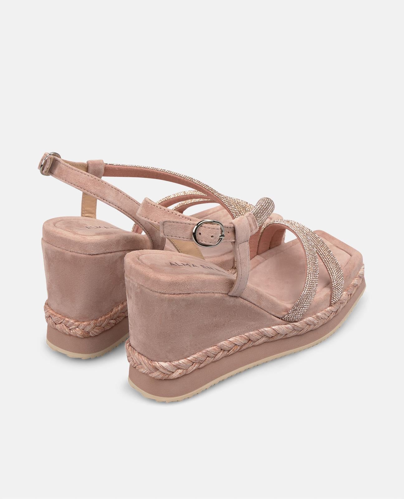 alma-en-pena-keilpantolette-flechtriemen-strass-rosa-9-8-cm image 3