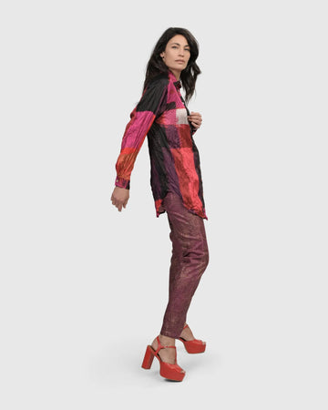 alembika-sunset-strip-button-down-hemd-magenta image 5