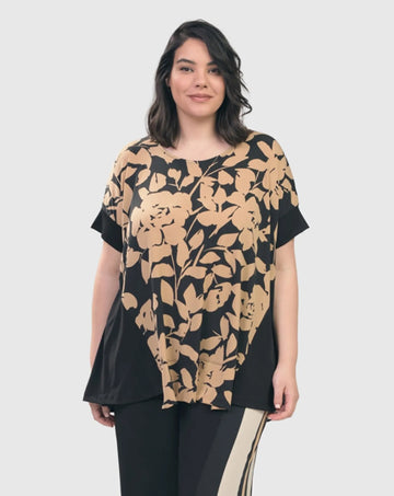 alembika-klara-trapeze-top-floral-a-linie-mit-schwarz image 7