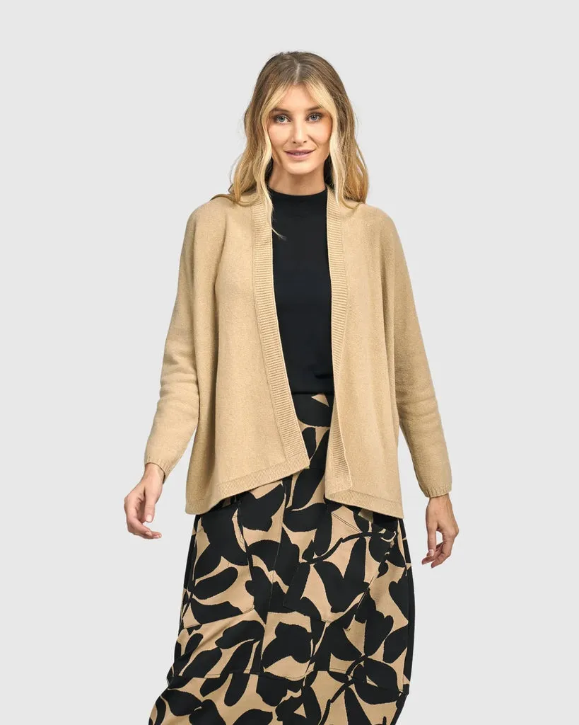 alembika-dolce-knit-cardigan-sand-damen-strickjacke image 1