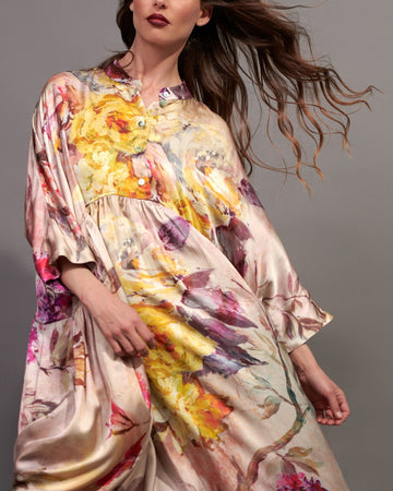 alembika-dionne-maxi-kleid-floral-a-linie-mit-taschen image 3