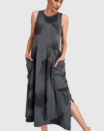 alembika-urban-unwind-pockets-kleid-fog image 2