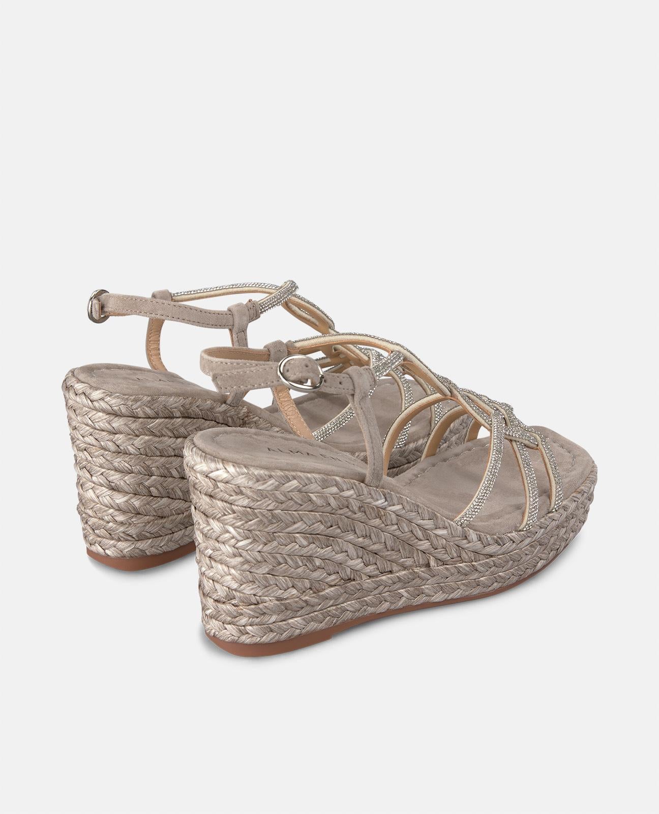 alma-en-pena-intertwined-strips-wedge-keilsandale-grau-9-8-cm image 3