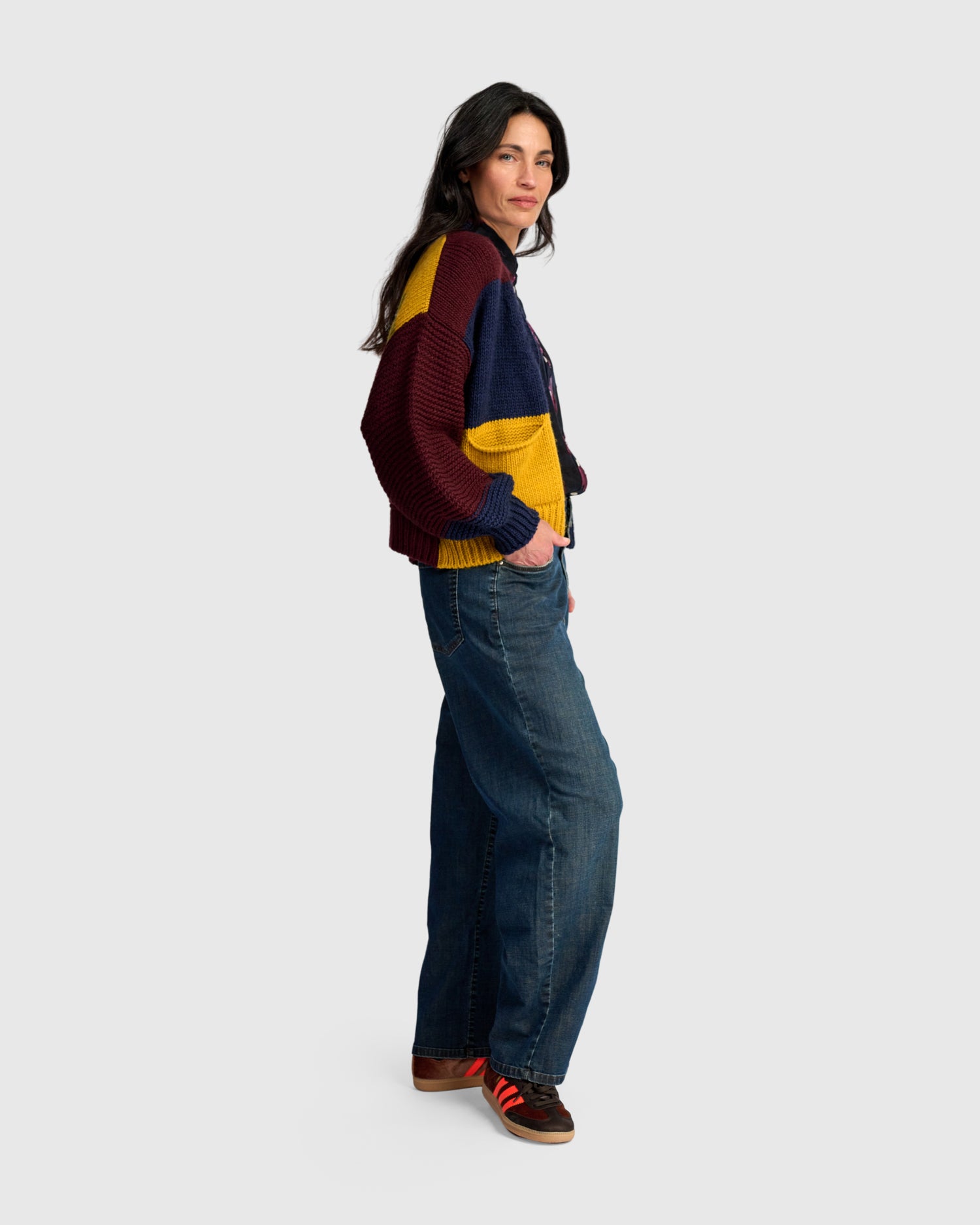alembika-carnival-chunky-cardigan-collegiate-mix image 4