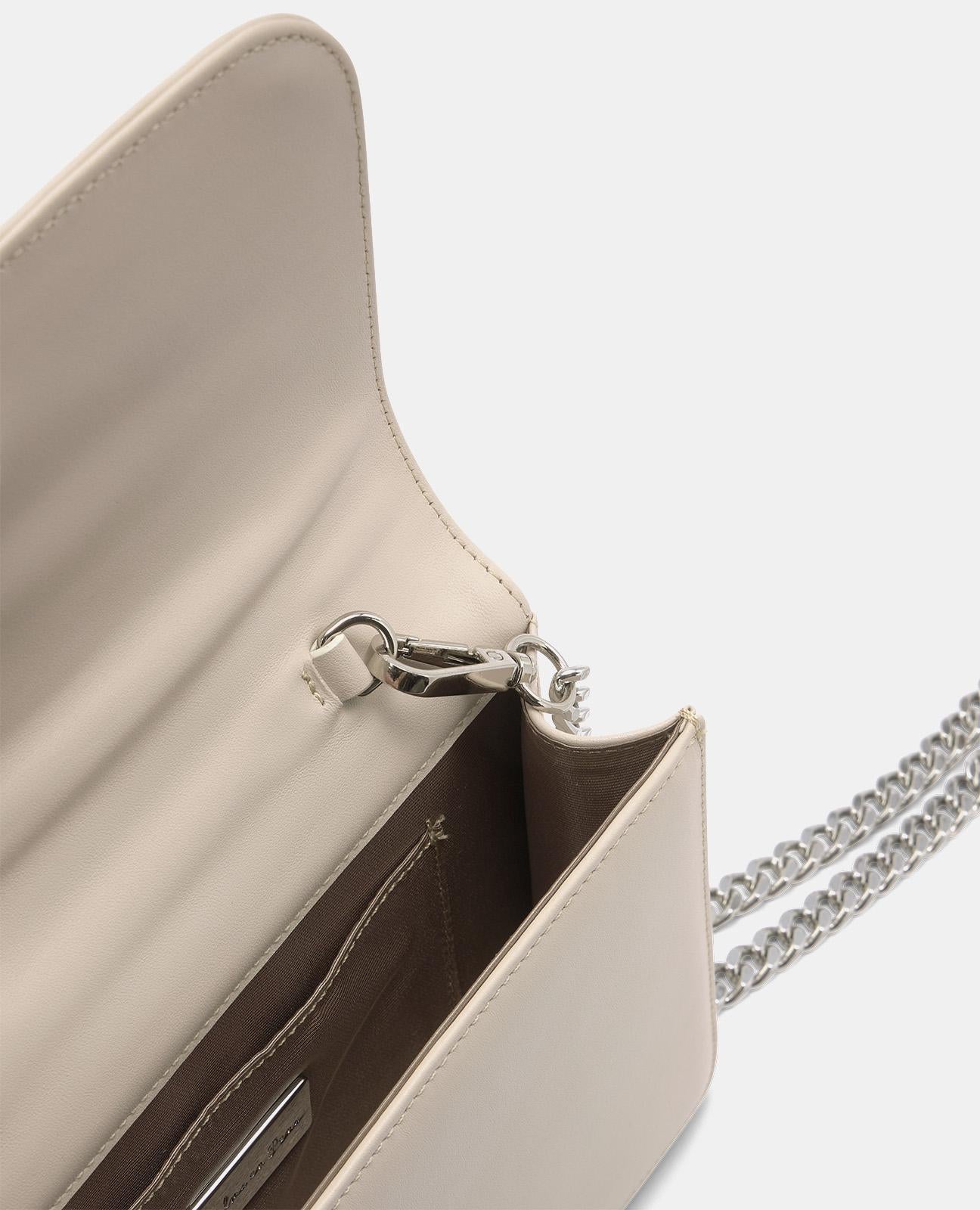 alma-en-pena-schultertasche-ice-snake-mit-kettenriemen-aus-leder image 3