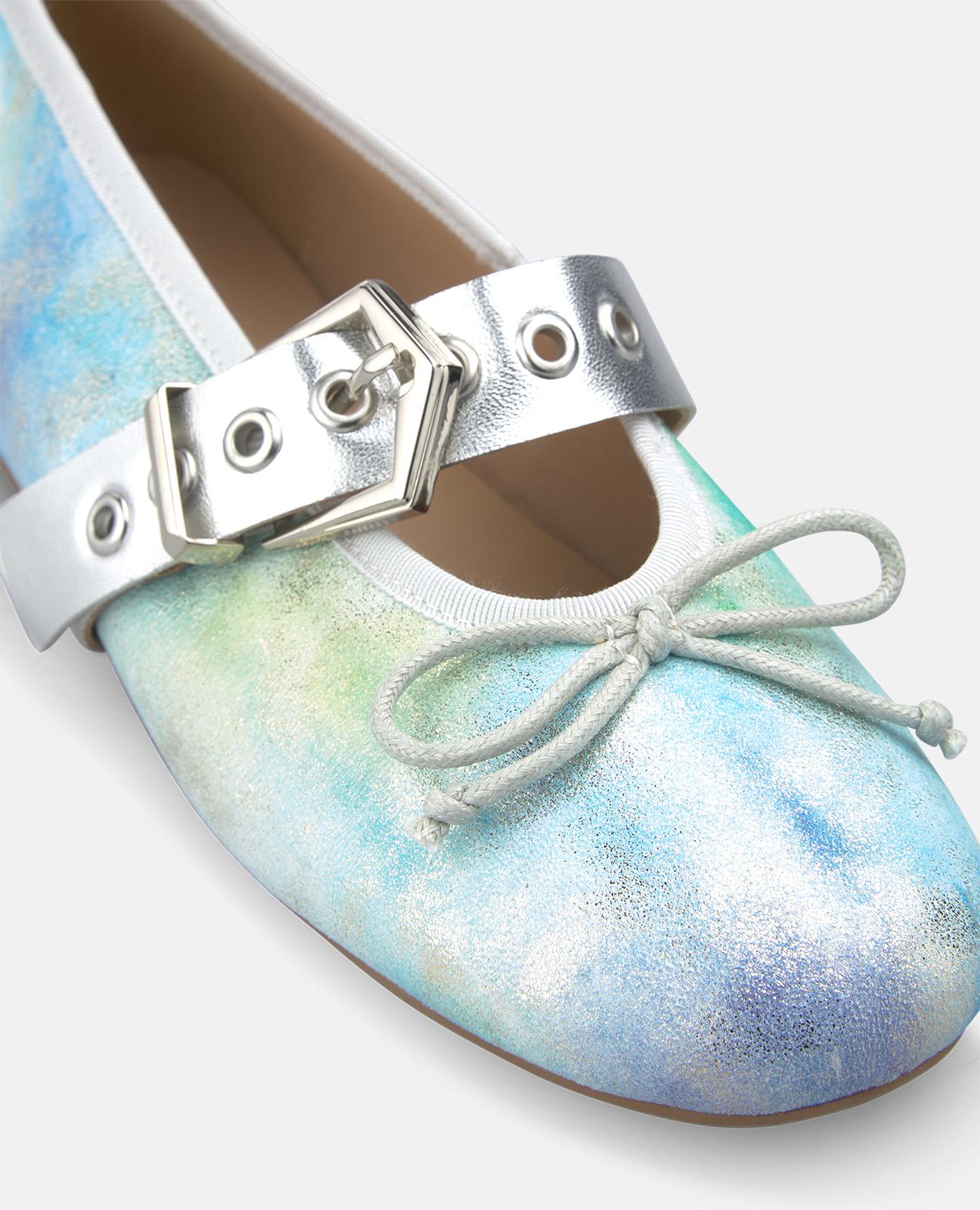 alma-en-pena-multicolored-ballerina-blaue-fantasy-ballerinas-mit-schnalle image 4