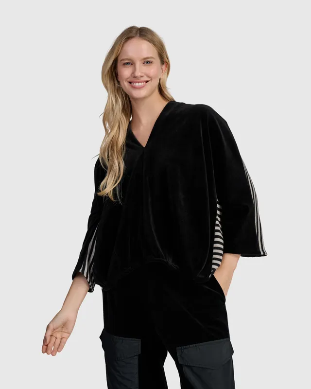 alembika-urban-velvet-vav-top-schwarz-mix image 1