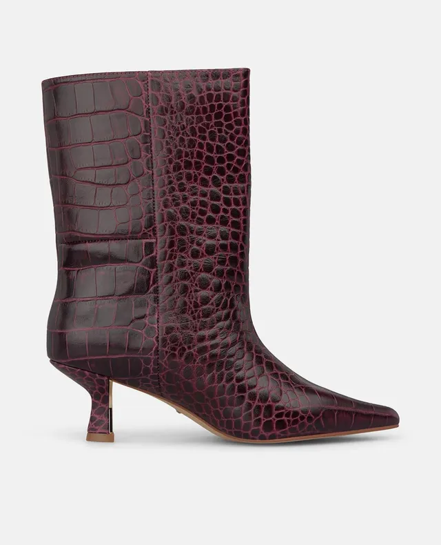 alma-en-pena-animal-print-stiefeletten-bordeaux-5-5-cm image 1