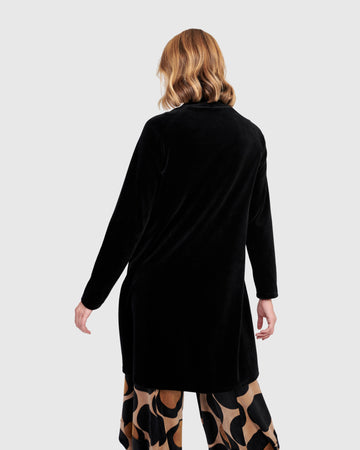 alembika-everyday-velvet-cutout-top-damen-tunika-black image 5