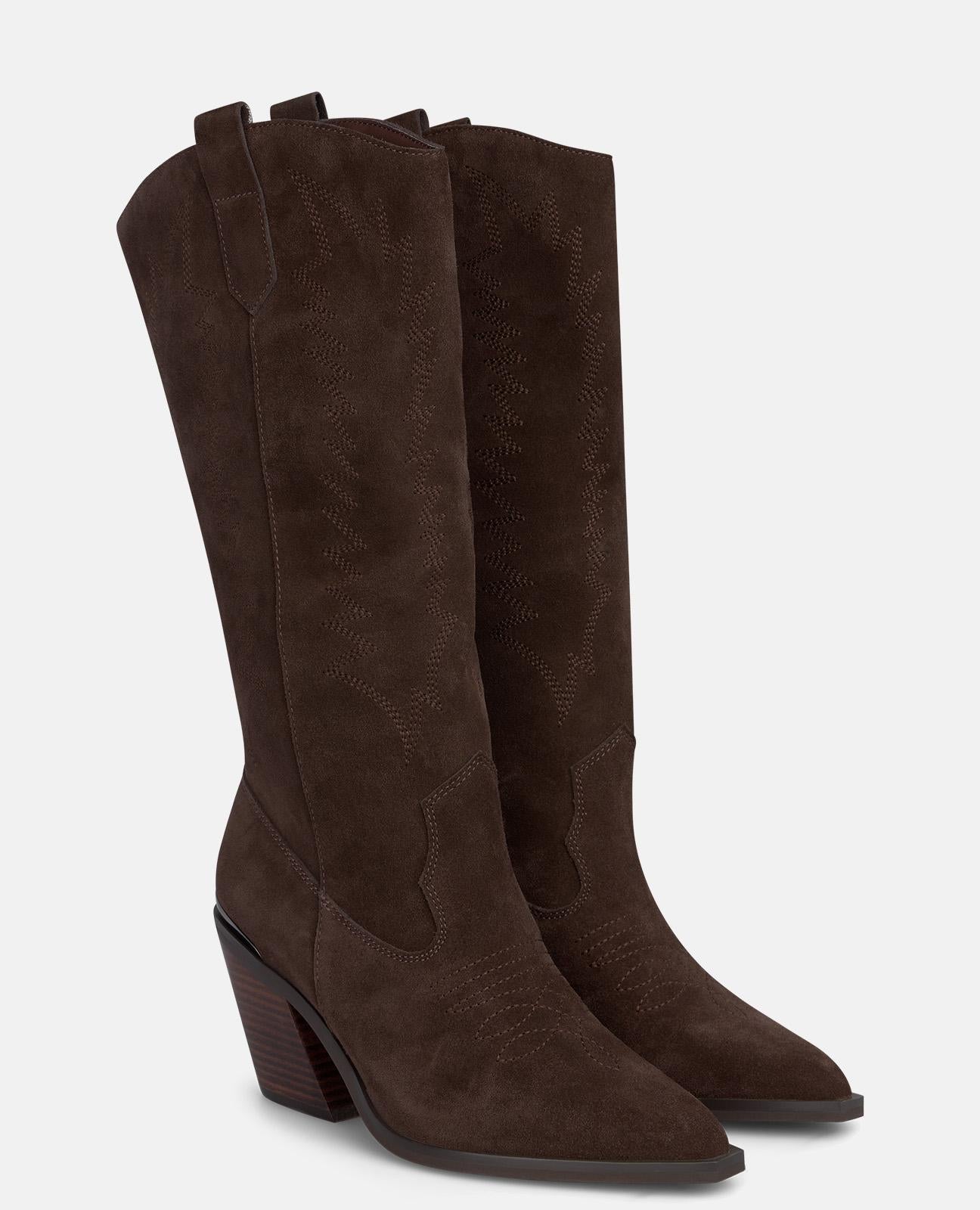 alma-en-pena-suede-cowboy-boots-cowboystiefel-braun-8-cm image 2