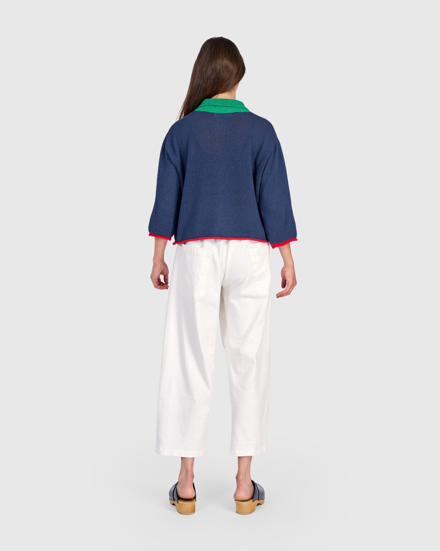 alembika-coco-cardigan-navy-mix-cropped image 5