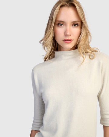 alembika-soft-knit-mockneck-shirt-cream image 2