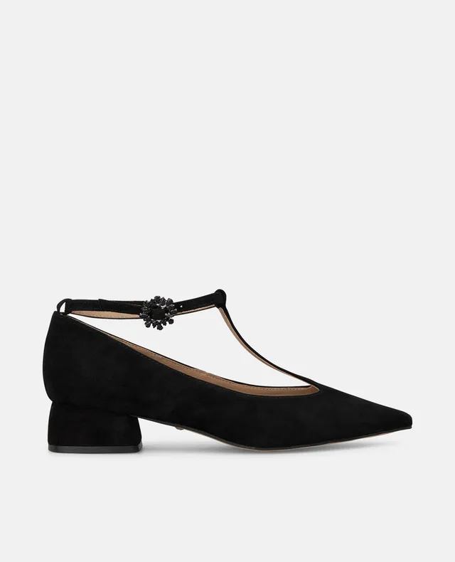 alma-en-pena-leder-pumps-t-riemen-3-5-cm-schwarz image 1