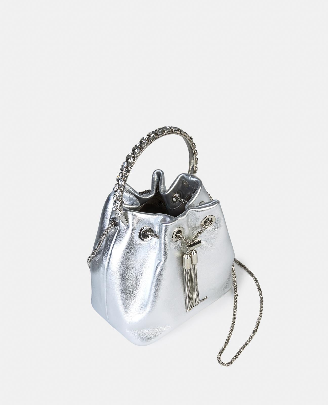 alma-en-pena-bowler-bag-silber-mit-anh-nger image 3
