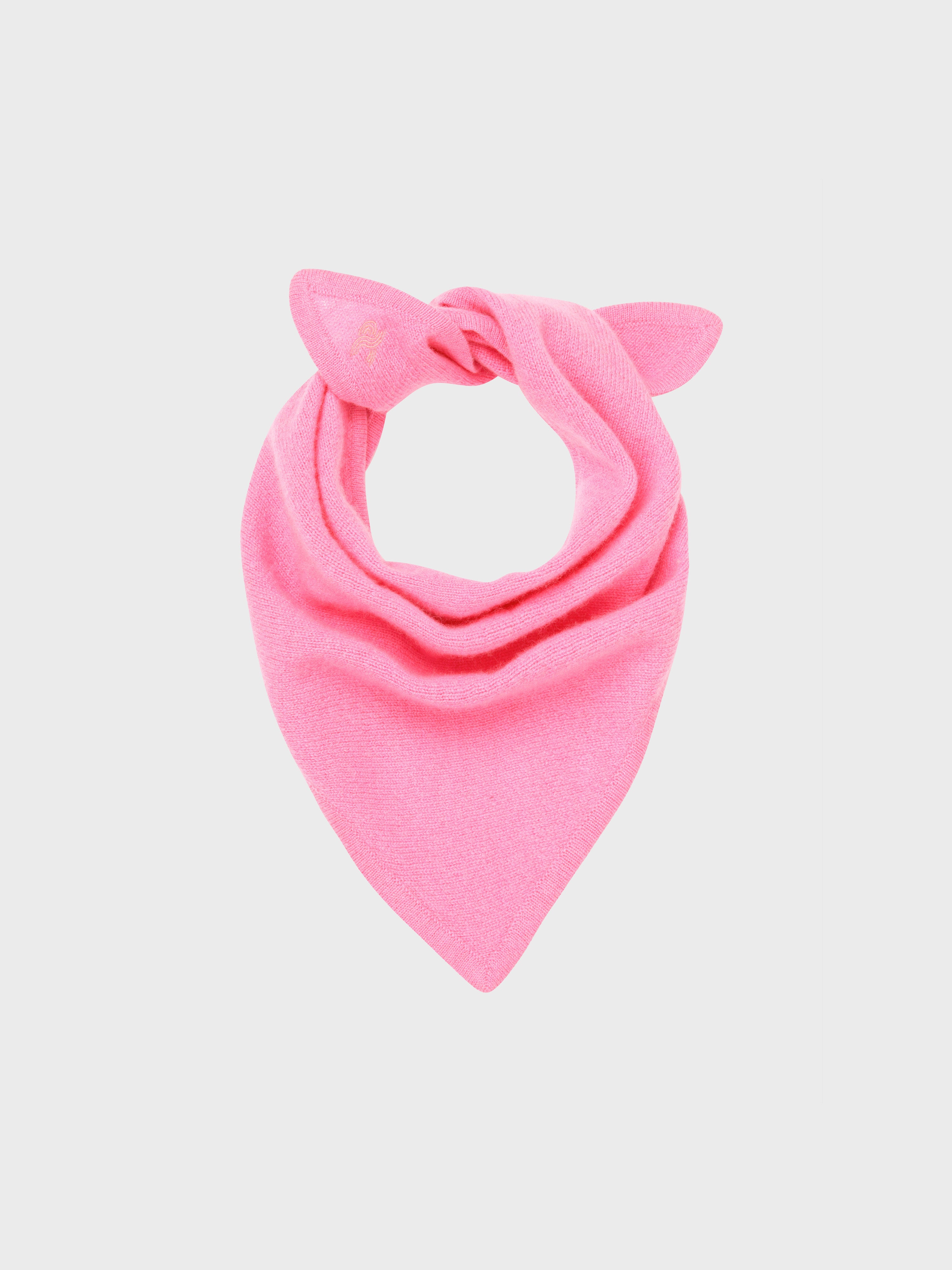 absolut-june-bandana-dreieckstuch-damen-kaschmir-sparkle-pink-neon image 4