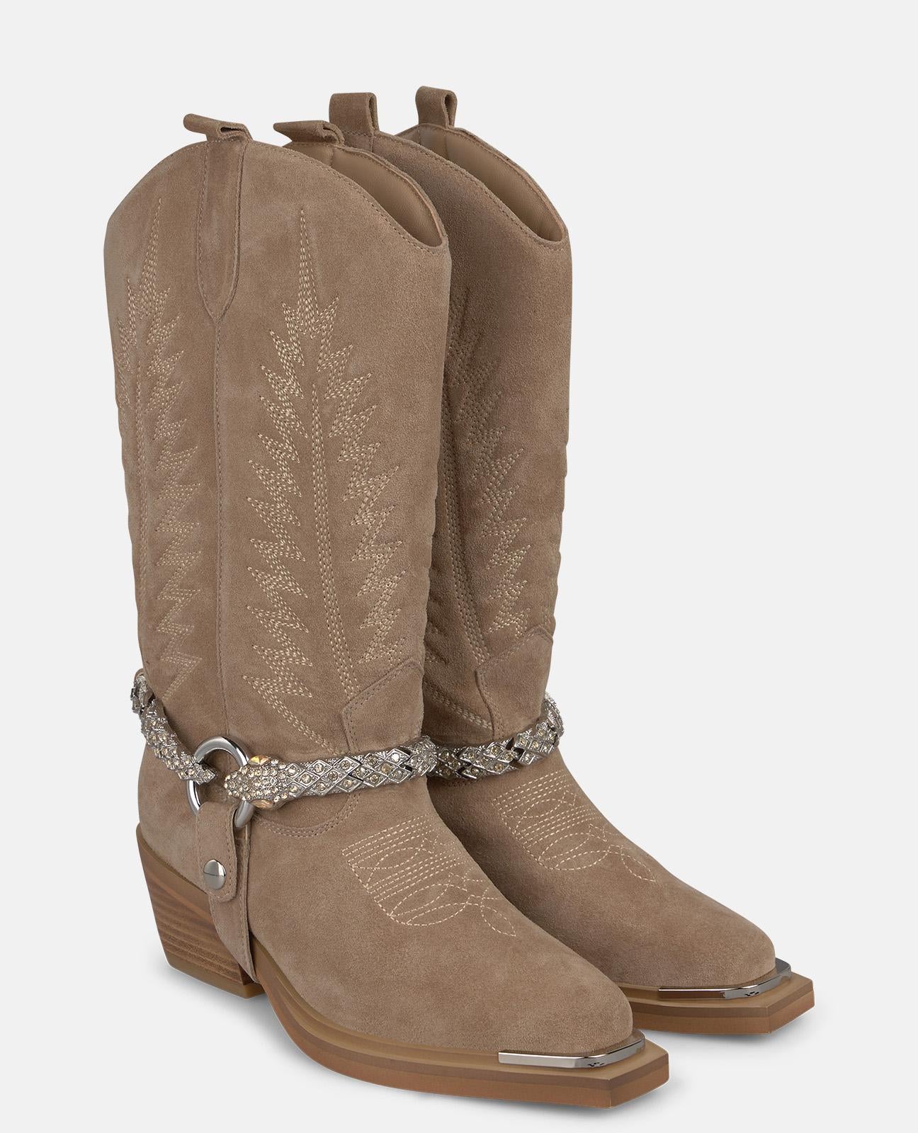 alma-en-pena-suede-cowboy-boots-vis-n-westernstiefel-mit-metallkappe image 2