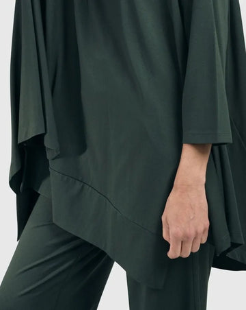 alembika-essential-trapeze-top-green-jerseyshirt image 8