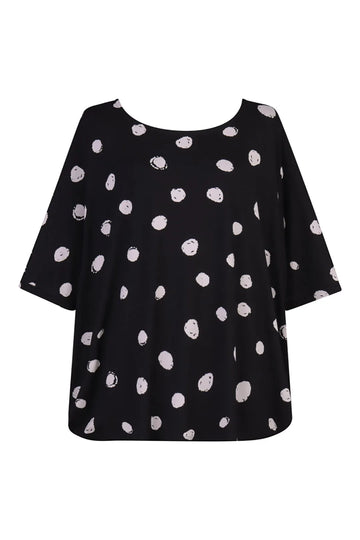alembika-mix-print-jersey-boxy-top-circles image 7