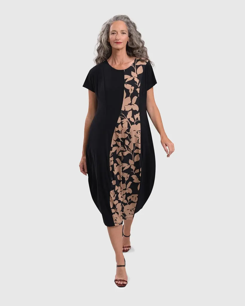 alembika-olga-cocoon-kleid-floral image 1