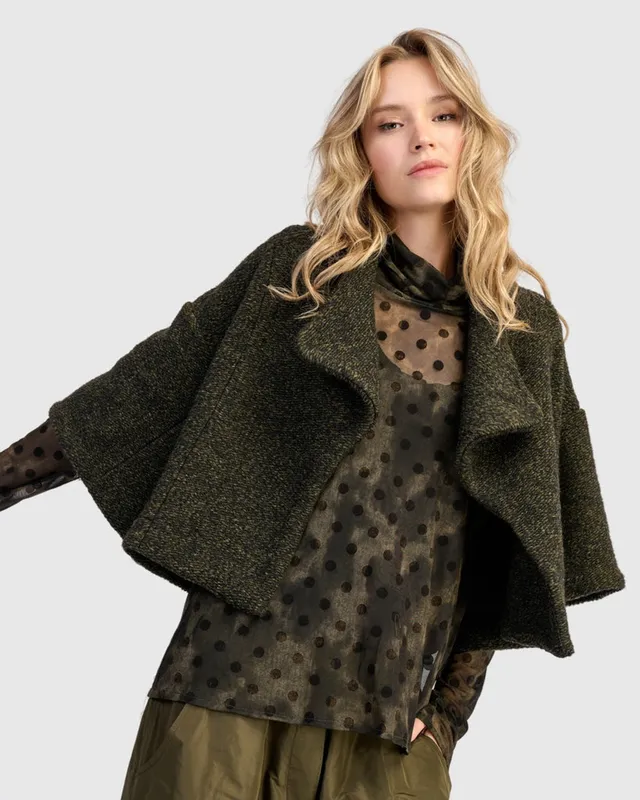 alembika-urban-capulet-crop-jacke-khaki image 1