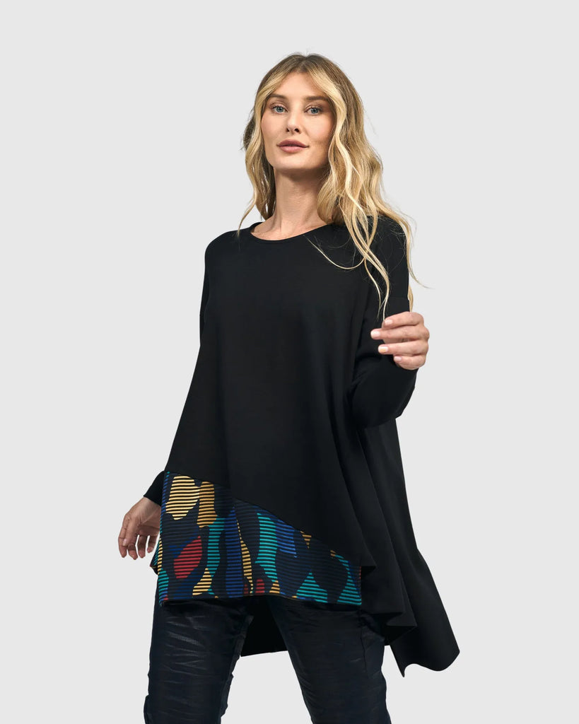alembika-kaya-oversize-trapeze-top-ozean image 1