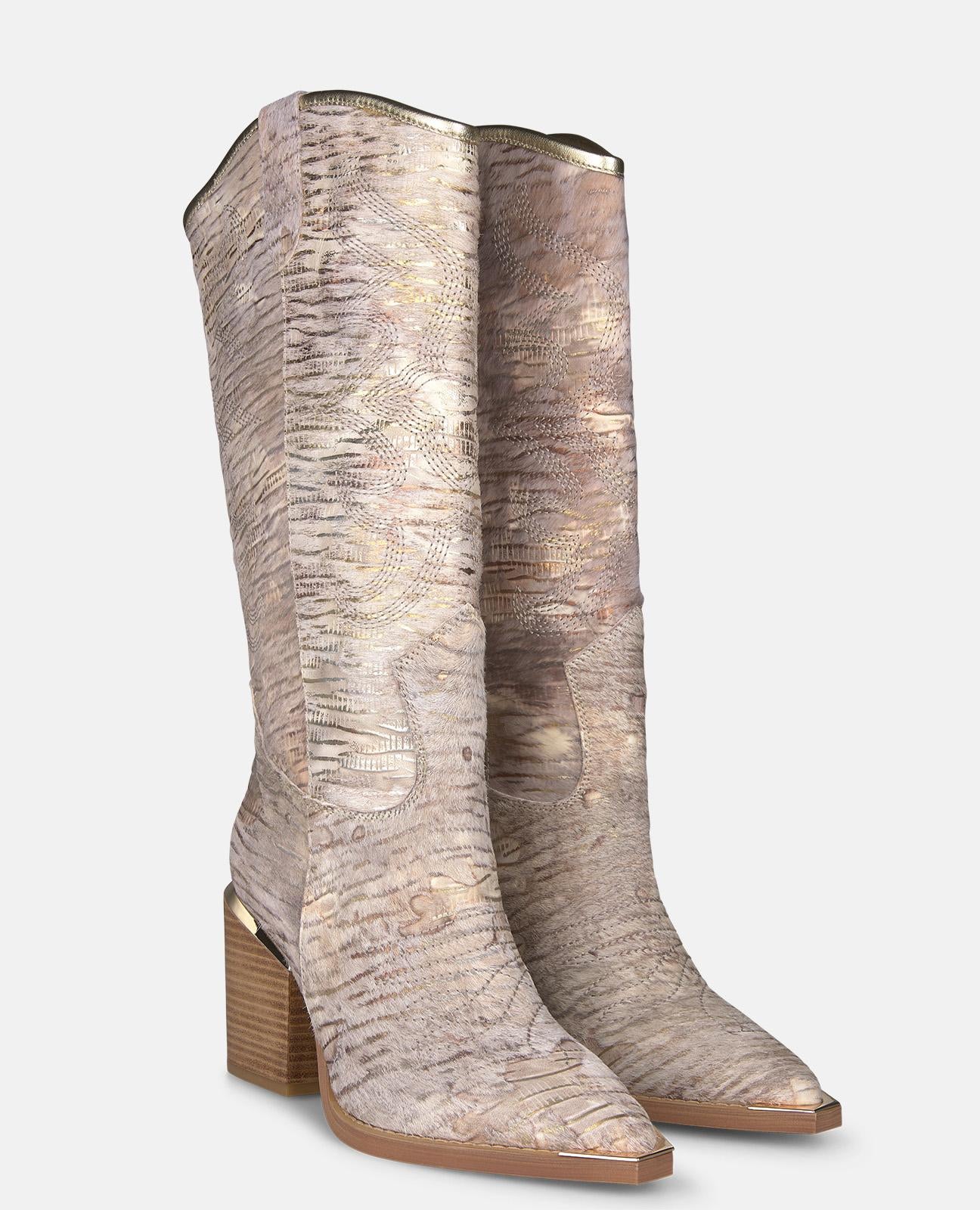alma-en-pena-country-stiefel-arena-schlangenoptik-mit-absatz-7-5-cm image 2