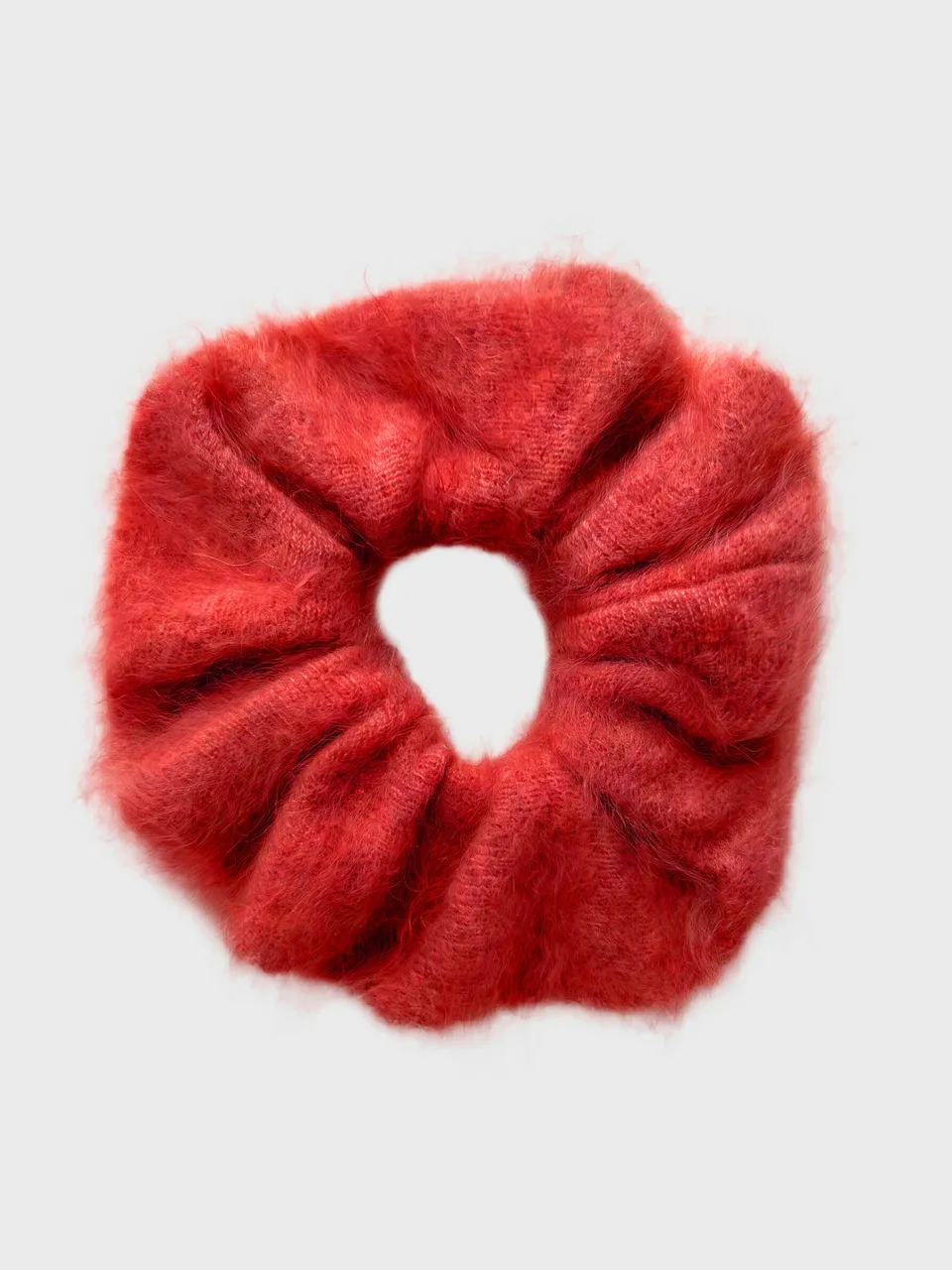 absolut-sterenn-damen-scrunchie-aus-kaschmir-rot-5-cm image 1