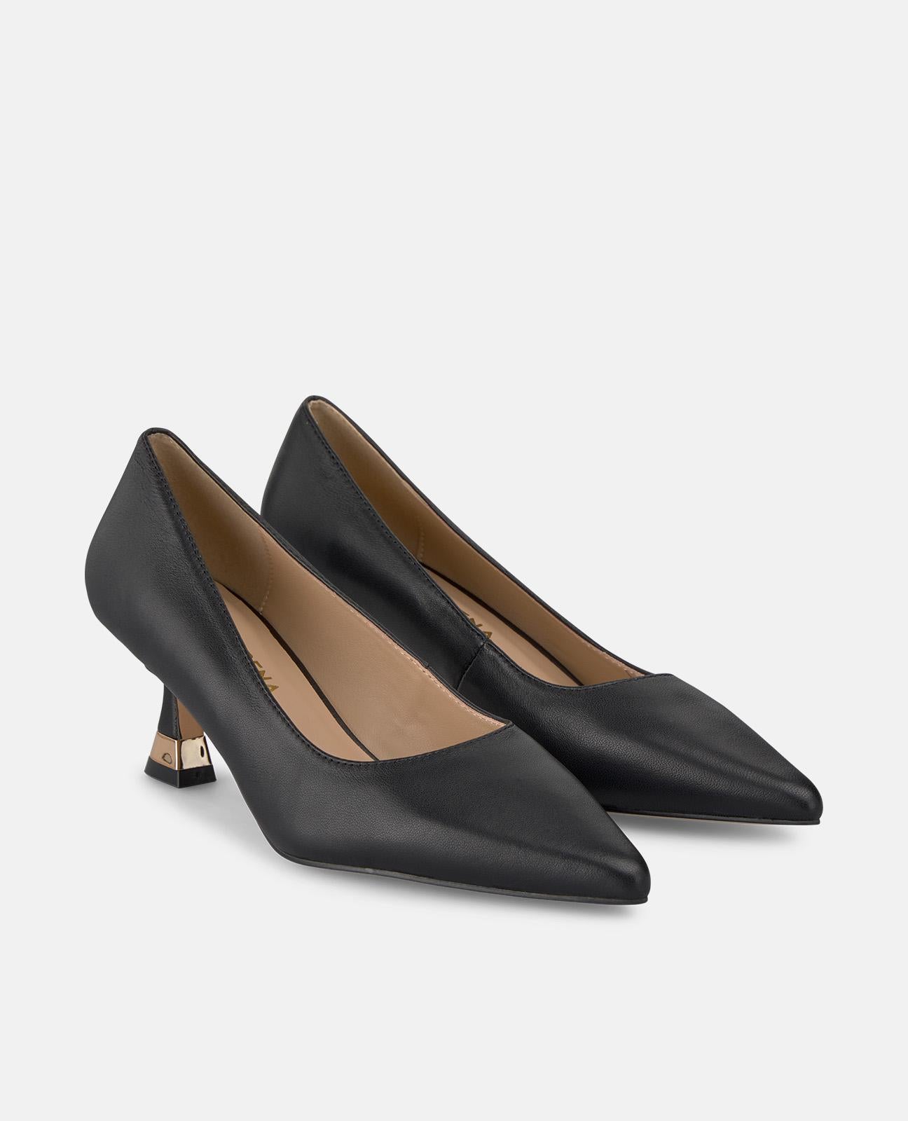 alma-en-pena-pumps-mit-spitzzehe-schwarzer-mid-heel-6-cm image 2