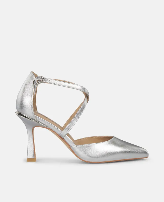 alma-en-pena-alfa-62007-riemchen-pumps-silber-kreuzriemen-9-cm image 1
