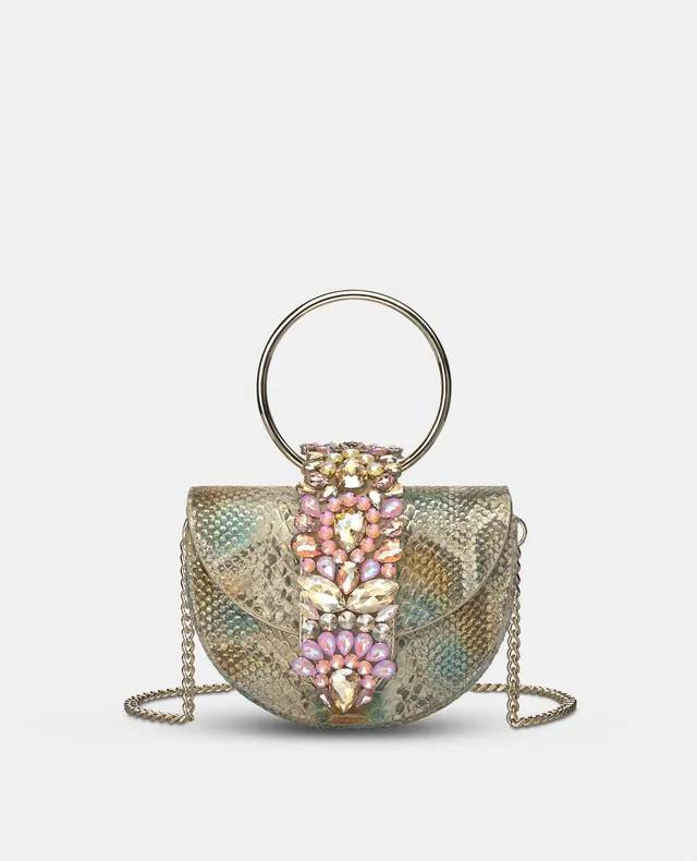 alma-en-pena-jeweled-half-moon-bag-halbmond-tasche-bronze-leder image 1