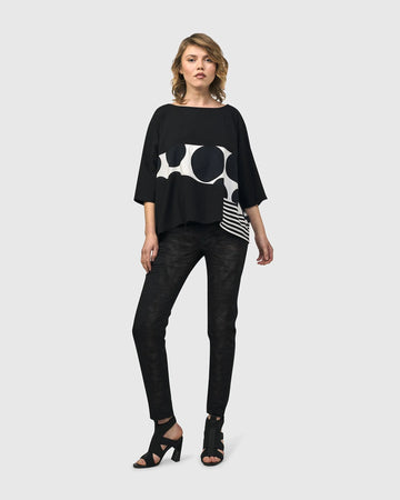 alembika-urban-rockefeller-dots-boxy-tee-mono image 4