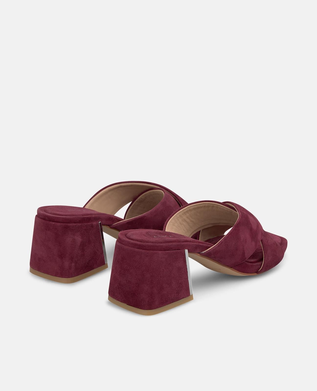 alma-en-pena-double-strap-sandal-riemchensandale-bordeaux-mit-6-cm-absatz image 3