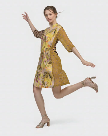 alembika-fleur-de-lis-shift-dress-lilly image 2