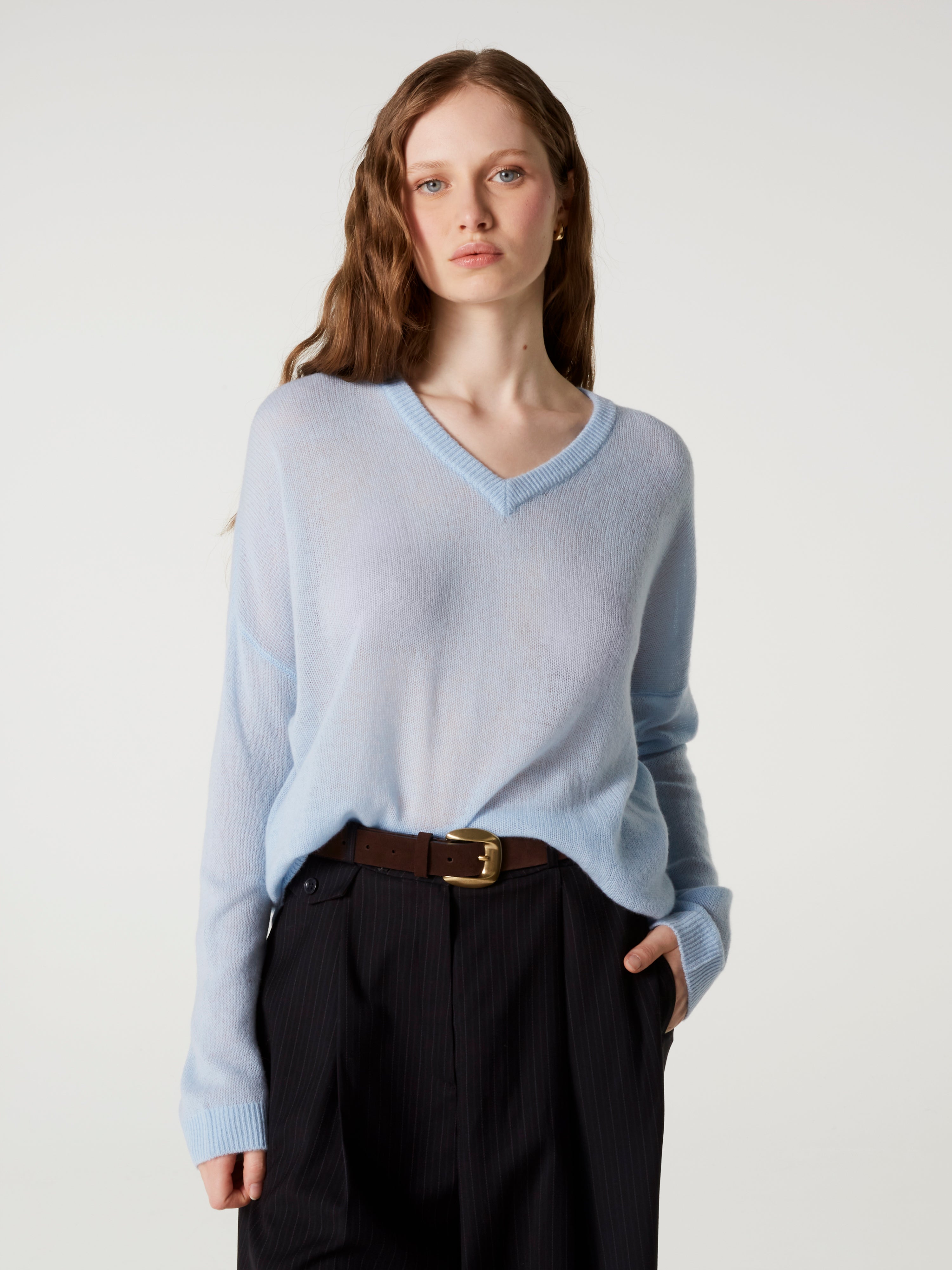 absolut-angelica-kaschmirpullover-damen-v-ausschnitt-oversize-hellblau-leichtkas image 1