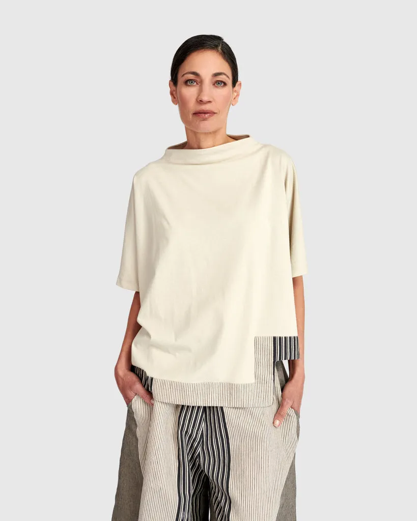 alembika-urban-on-my-mind-boxy-top-shirt-creme image 1