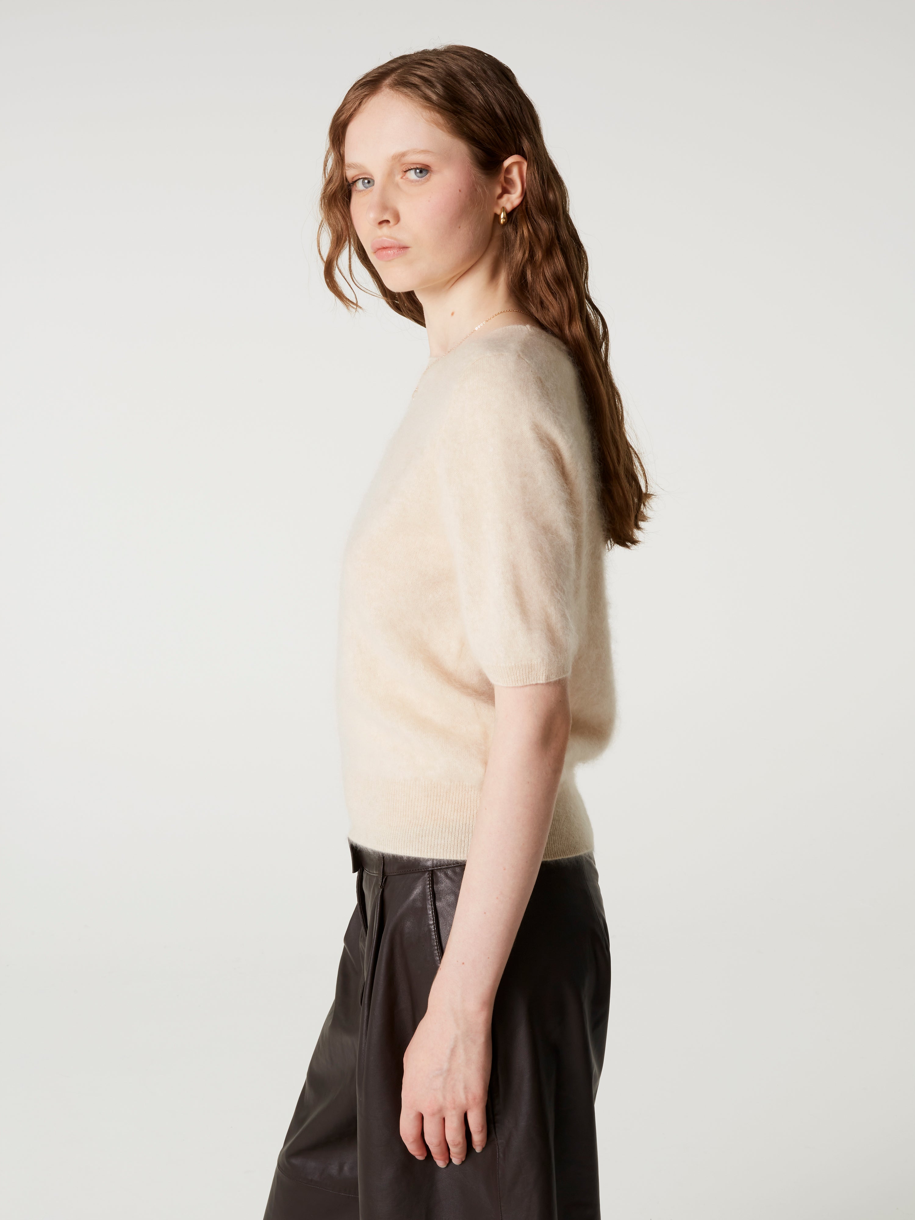 absolut-amaya-pullover-kurzarm-aus-kaschmir-light-beige image 3