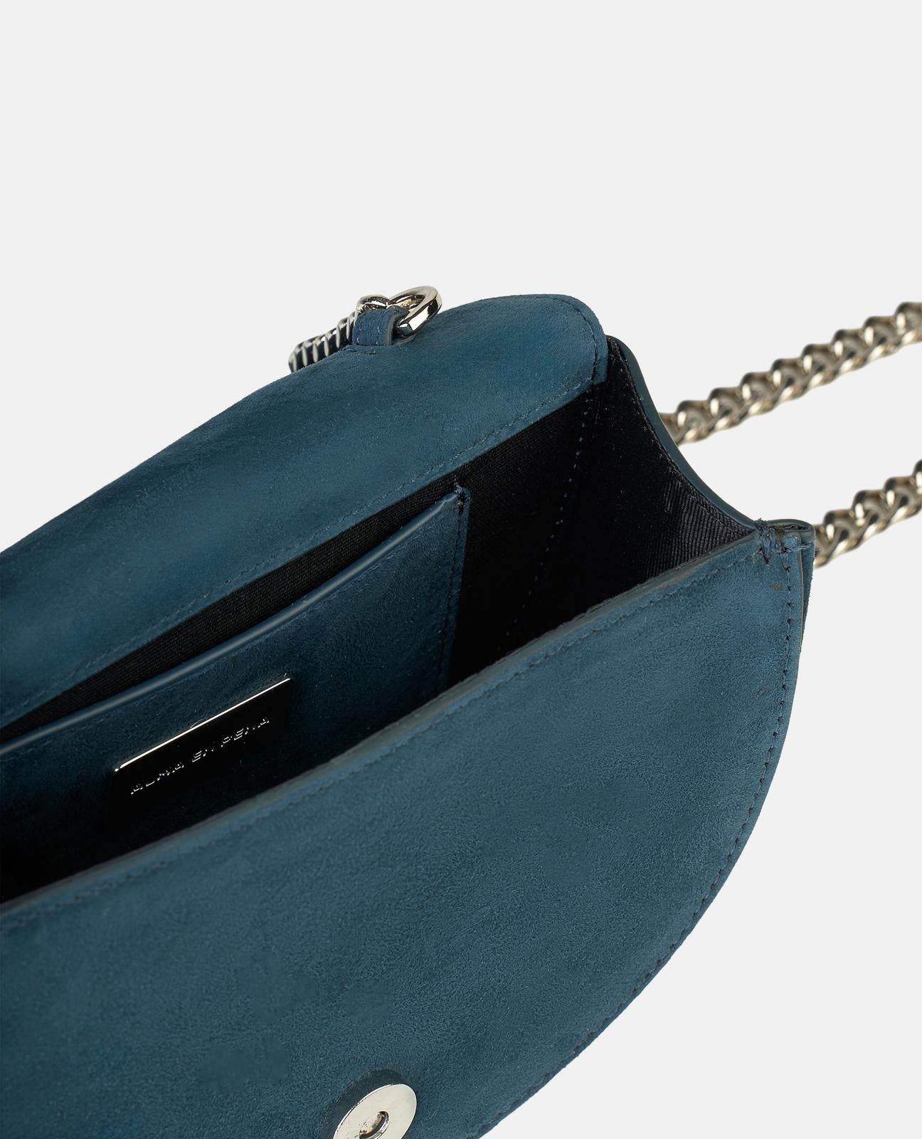 alma-en-pena-snake-schultertasche-halbmond-dunkelblau image 3